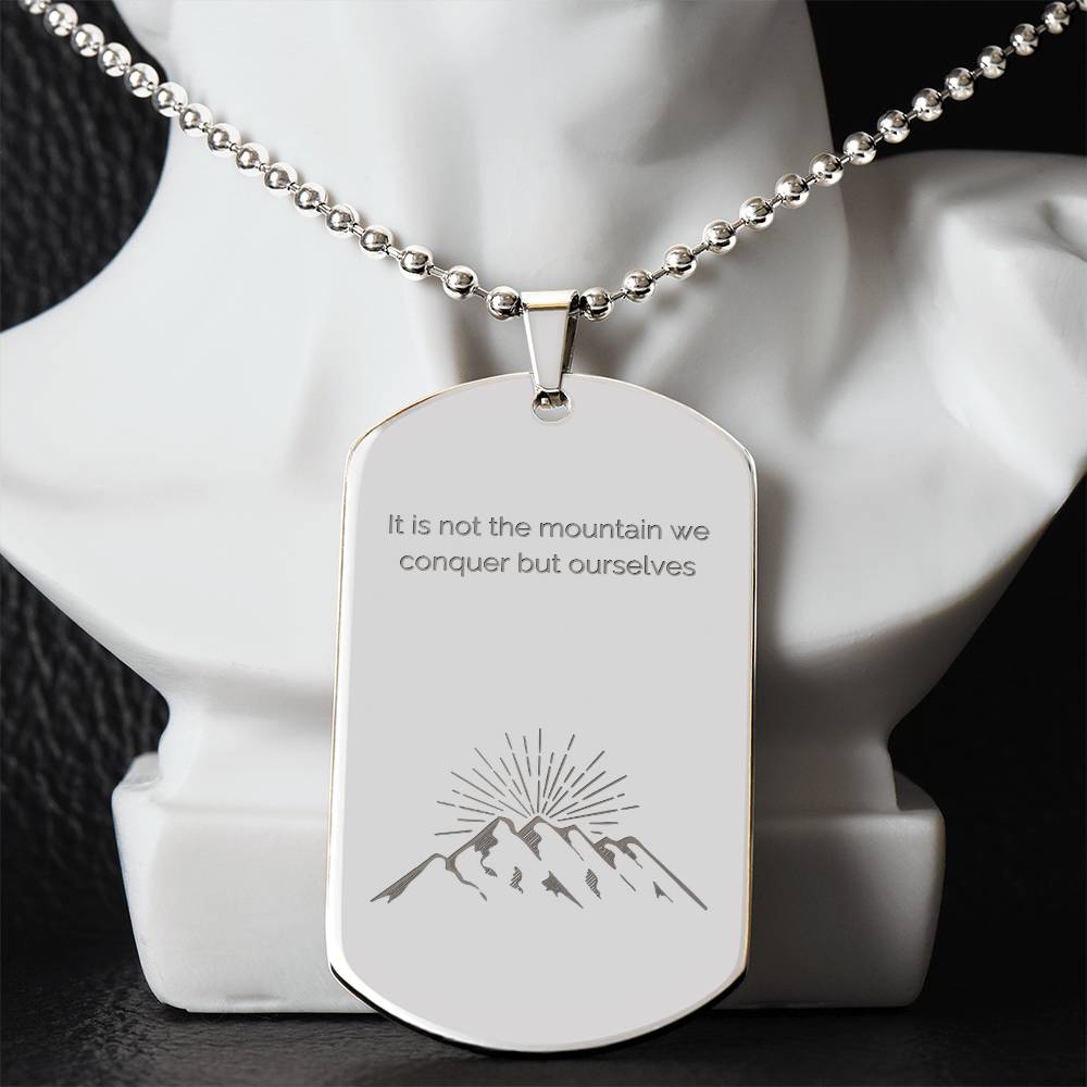 The Summit - Personalized Dog Tag