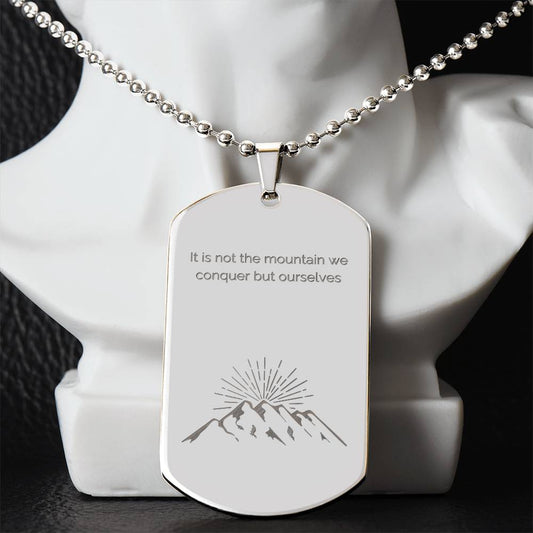 The Summit - Personalized Dog Tag